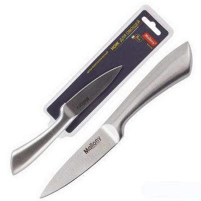 Нож цельнометаллический для овощей 8см MAESTRO MAL-05M