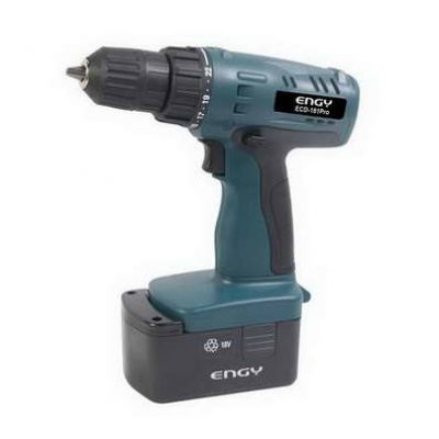 Шуруповерт ЕCD-181Pro з/у, 1 батарея 18В 1Ач