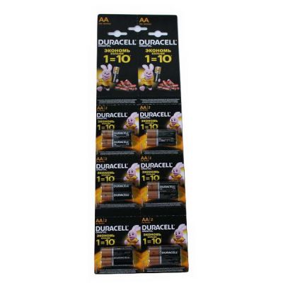 LR06 Duracell alk стикер ВР-12