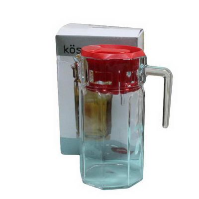 Кувшин Kosem 1,25л с крышкой Микс (43414)