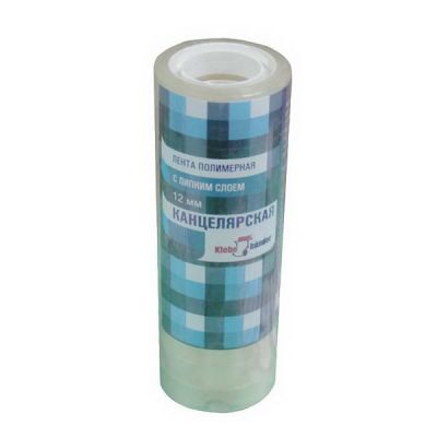 Скотч прозрачный Klebebander 12x33
