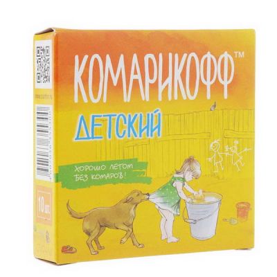Спирали Комарикофф Бережно Детский от комаров 10шт