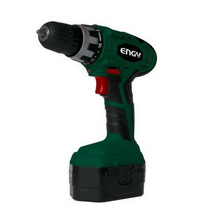Шуруповерт ЕCD-182Pro 15Нм з/у, 2 батареи NiCd 18В 1,2Ач кейс
