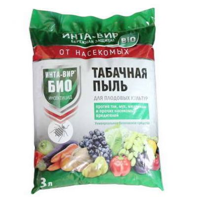От вредителей Табачная пыль Огородник 3л