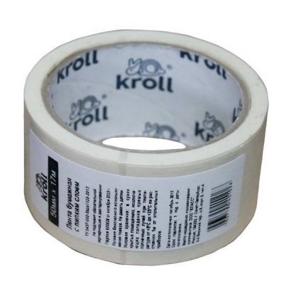 Скотч малярный 48мм*17м Kroll (010)