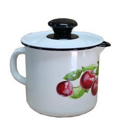 Кружка эмалированная 1л.с нос/крышкой (40204-072/4)