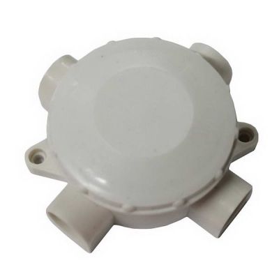 Коробка распред ОУ 4-х  рожк IP20 70*30мм 