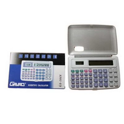 Калькулятор Gavao GA-106N+часы 10разр  