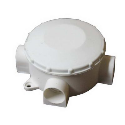 Коробка распред ОУ 3-х  рожк IP20 70*30мм 