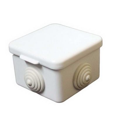Коробка распред Uplast ОУ 4 гермоввода с крышкой IP54 65*65*50мм