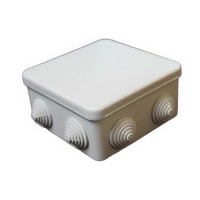 Коробка распред GUSI Electric ОУ 8 гермовводов с крышкой 100*100*55мм