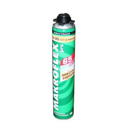 Пена монтажная MAKROFLEX PROMO 65 850мл (профи) всесезонная 