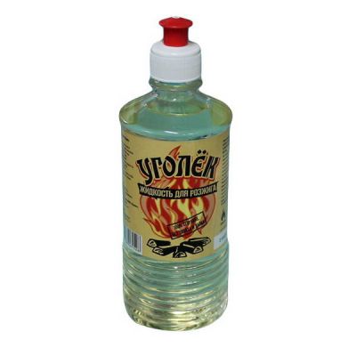 Жидкость для розжига Уголёк 0,5л (Новосибирск)