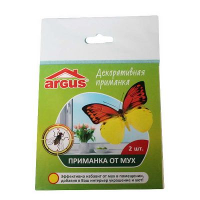 Наклейка Каракурт от мух (2шт) ARGUS