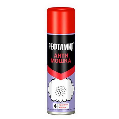 Аэрозоль Рефтамид-Антимошка 145мл