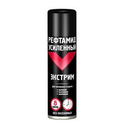 Аэрозоль Рефтамид-Экстрим 150мл Усиленный чёрный (8часов)