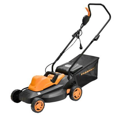 Газонокосилка электрическая CARVER LME-1437 (1400Вт, ш 37см, рег высоты, 35л)