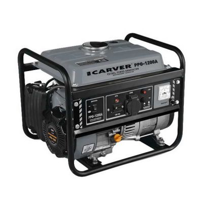 Генератор CARVER PPG-1200А (LT-156F, 0,9-1,05кВт, 220В, бак 6л)
