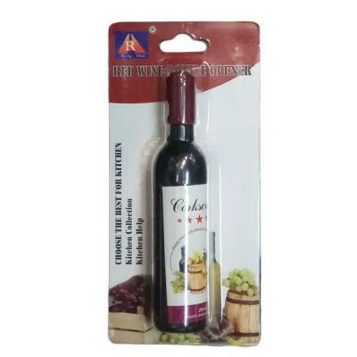 Штопор-бутылка металлический
