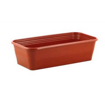 Ящик для рассады 450*225*125 терракот декор