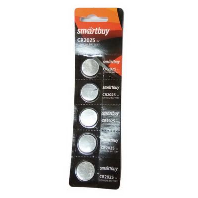Литиевые Smartbuy CR2025 BL-5