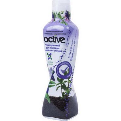 Удобрение Active 0,5л универс для всех комн цветов
