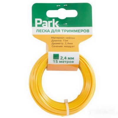 Леска Park 2,4мм/15м Квадрат