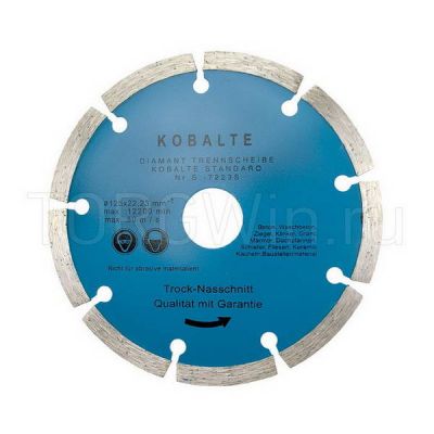 Диск алмазный Kobalt сегмент 230*22,23