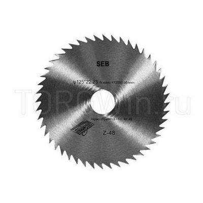 Диск пильный по дереву 125*22*48z