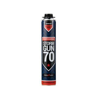Пена монтажная Storm Gun 70л (профи) ЗИМА -18+35