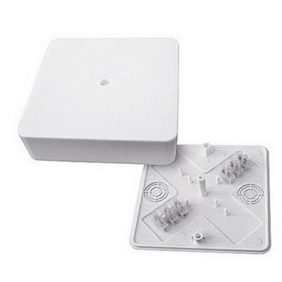 Коробка распред Uplast ОУ с крышкой под кабель-канал IP42 75*75*25мм