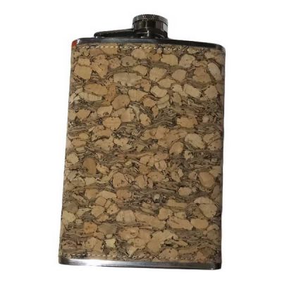 Фляжка 9 oz 270мл, нерж, пробка