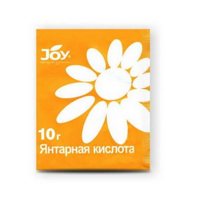 Стимулятор роста Янтарная кислота 10гр JOY