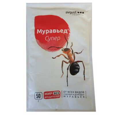 От вредителей Муравьед супер 50гр, уничтожение сад муравьев