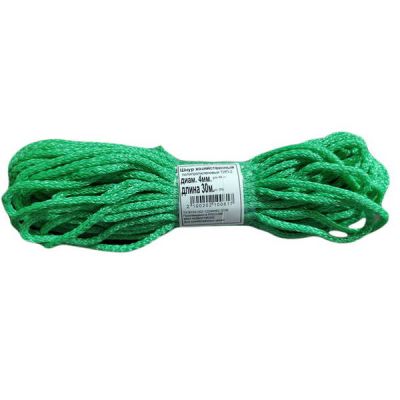 Шнур хоз ТИП2 d4мм 30м зеленый
