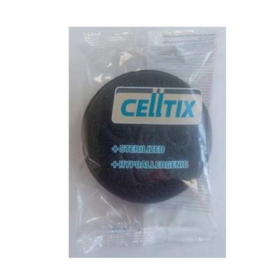Губка для посуды CELLTIX Круг (древесный уголь) E1M