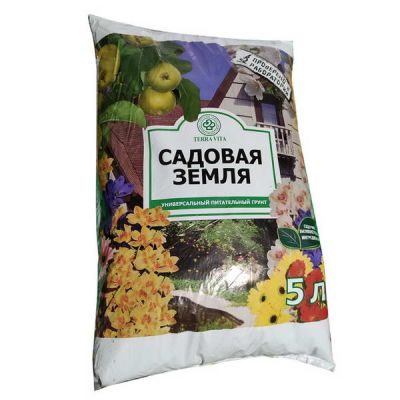 Торфогрунт Садовая земля универсальный 5л Сад Чудес