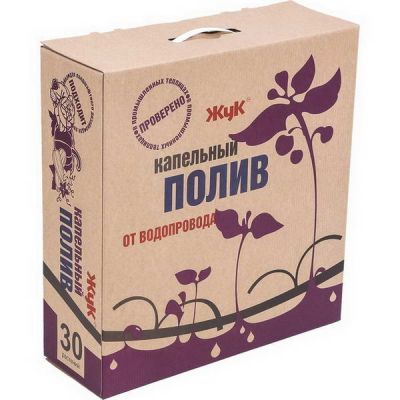 Полив капельный Жук от водопровода 30 растений (Ковров)
