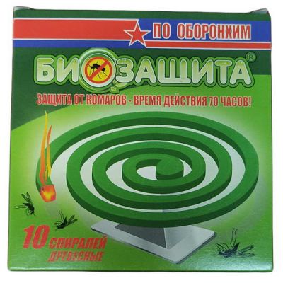 Спирали Оборонхим от комаров 10шт 70 часов