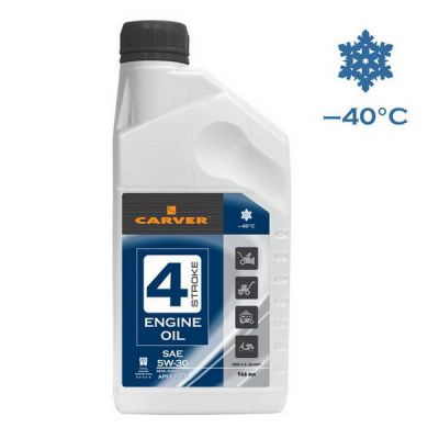 Присадка CARVER 4-х тактная полусинтетическая1л SAE 5W-30I