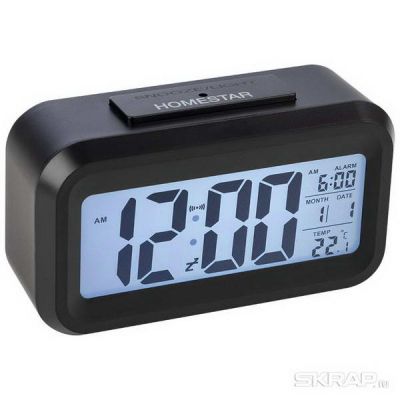 Часы электронные HS-0110 черные
