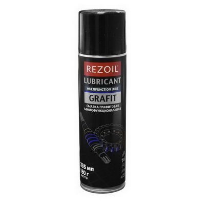 Смазка графитовая аэрозоль 335 мл REZOIL GRAFIT
