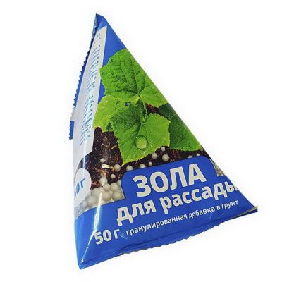 Удобрение Зола для рассады 50 г