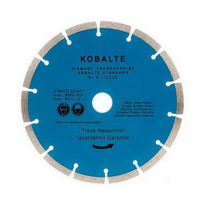 Диск алмазный Kobalt сегмент 180*22,23