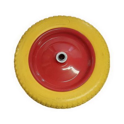 Колесо тачки полиуретан PU3500 d14 втулка 20-90 3,50-8
