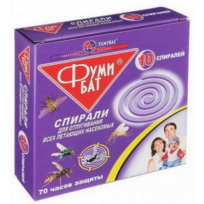 Спирали Оборонхим от комаров 10шт 70 часов(фиолетовый)