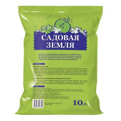 Грунт Садовая земля 10л
