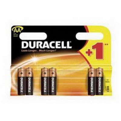 LR06 Duracell alk стикер BL5+1 ПРОМО