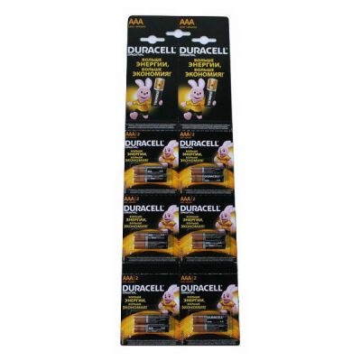 LR03 Duracell alk стикер ВL12/2