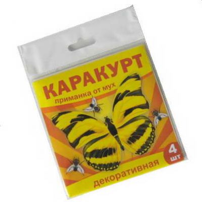 Наклейка Каракурт от мух (КРТН4)